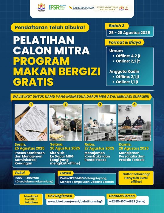 Pelatihan MBG batch 3